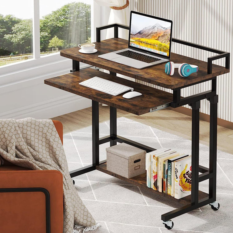 Wayfair desk deals with shelf